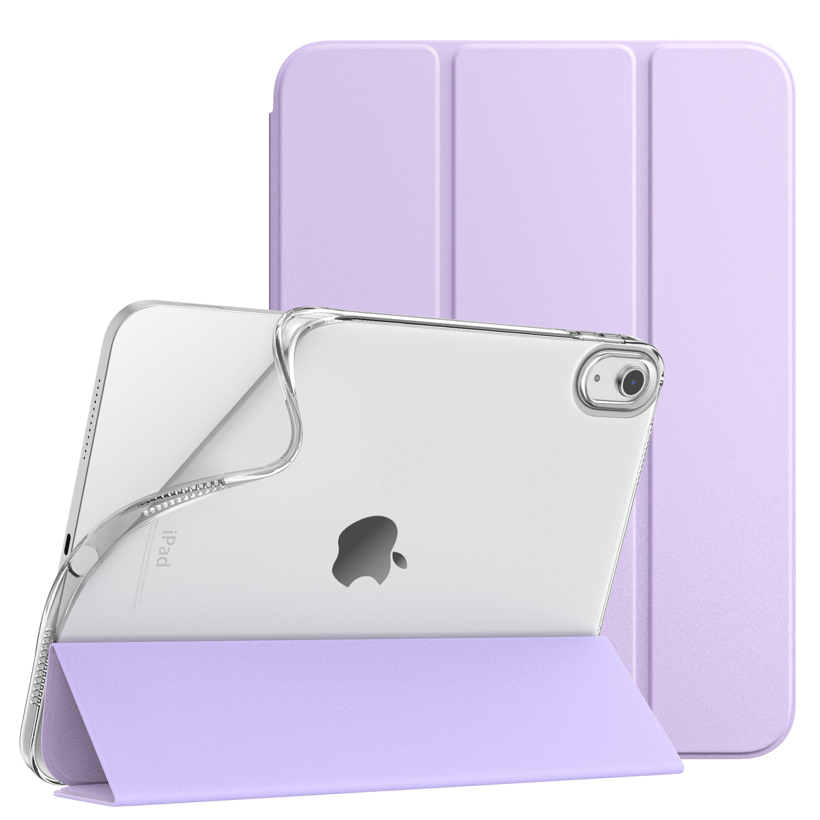 TiMOVO Case for iPad 10th Generation Case 2022, Slim Stand Case for iPad  10.9 inch, Soft TPU Back Cover, Smart Folio Protective Leather Case Fit iPad  10 – Taro Purple – TiMOVO
